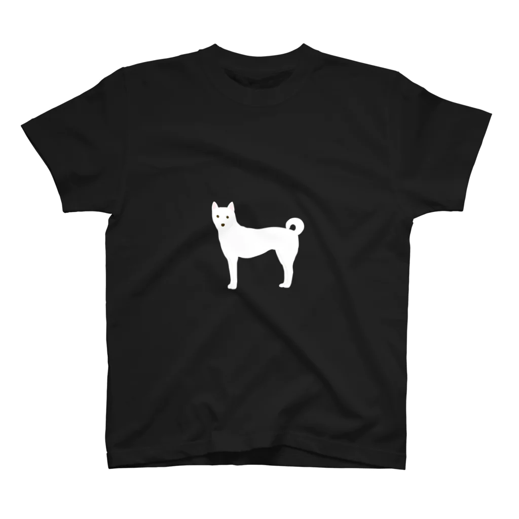 ゆいたっく／犬イラストの紀州 スタンダードTシャツ