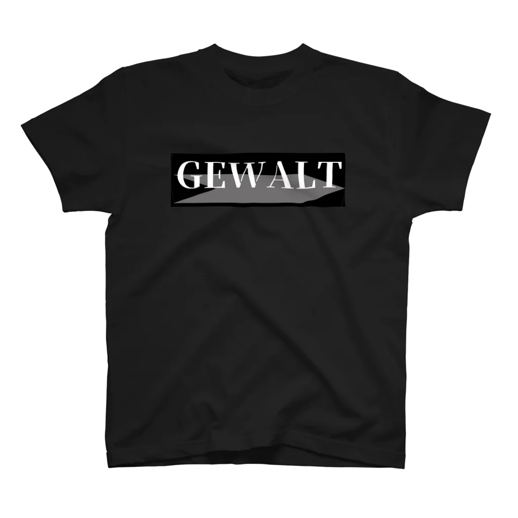 GEWALT（ゲバルト）のGEWALT（ゲバルト） スタンダードTシャツ