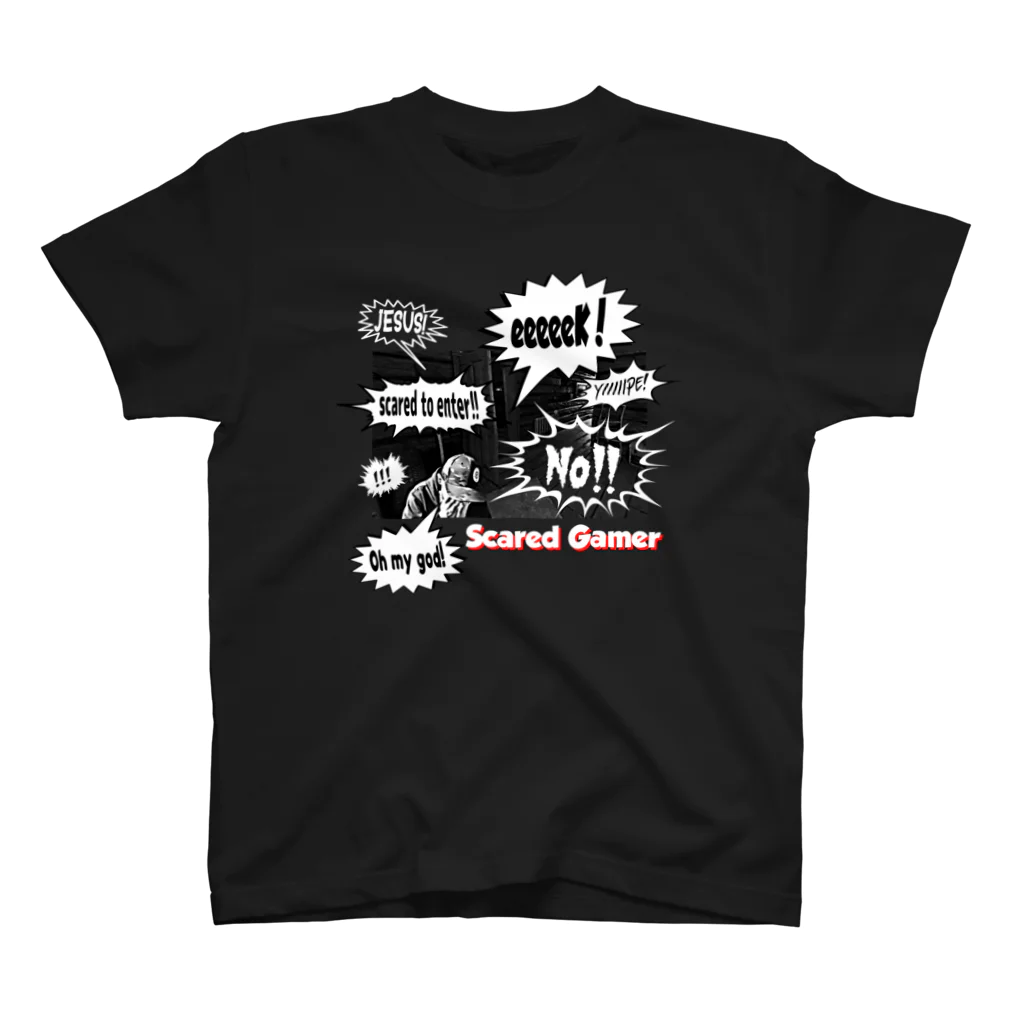 BlackRedCheeZのThe3Gunz／scary-scarier-scariest スタンダードTシャツ