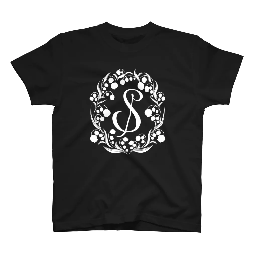 すずらん組の白すずらん【S】 スタンダードTシャツ