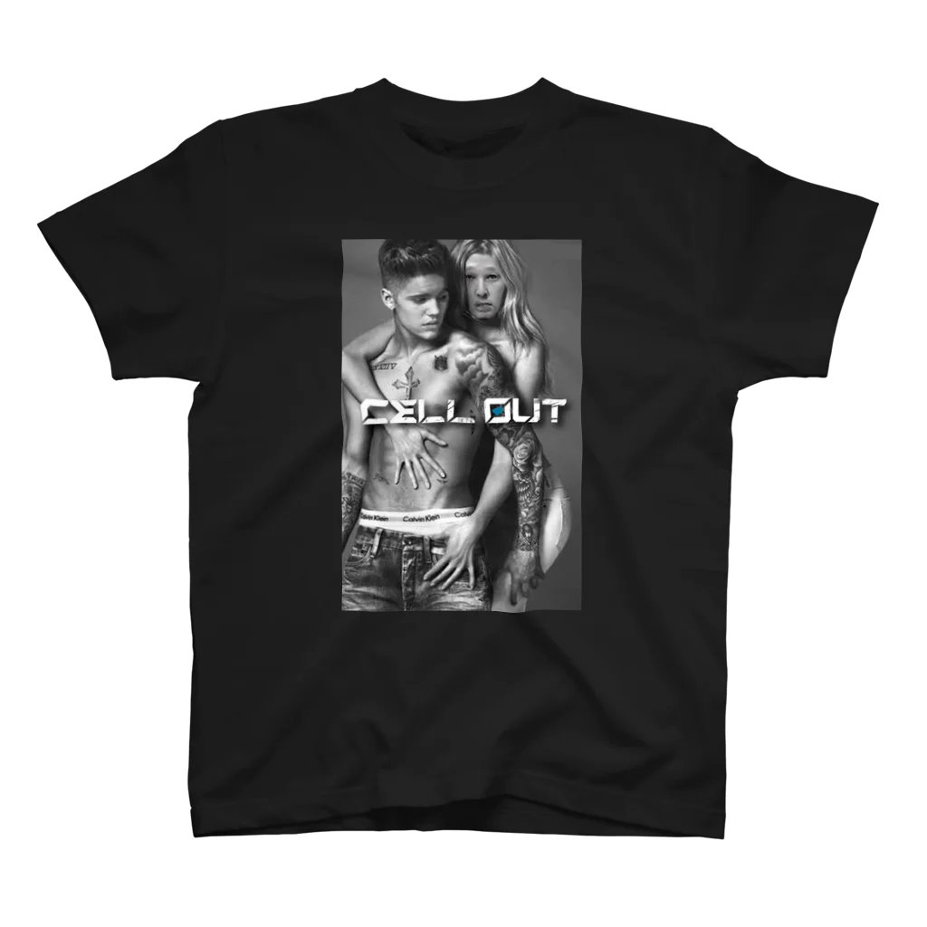 kingyamadaのzyunya cellout スタンダードTシャツ