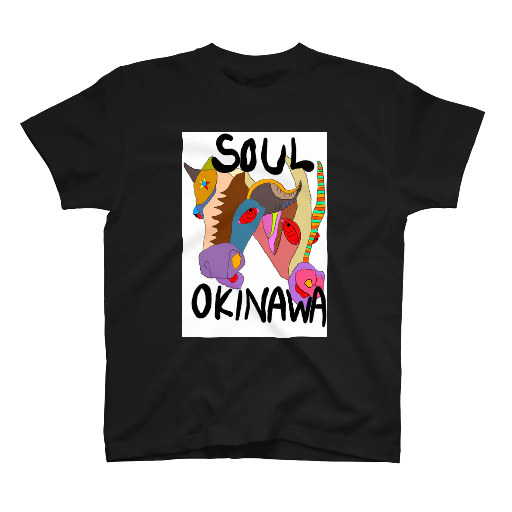 okimushiのSOUL OKINAWA スタンダードTシャツ