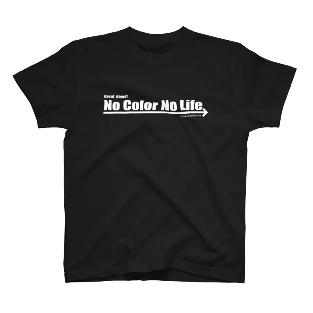 I am fineのNo Color No Life(ウィンター) Regular Fit T-Shirt