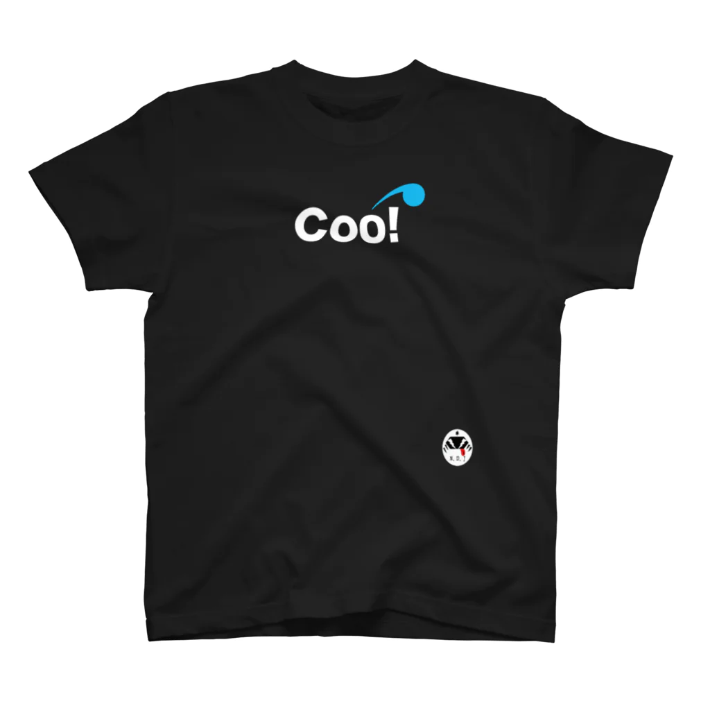 namedaruma_janのCoo! Tシャツ黒 スタンダードTシャツ