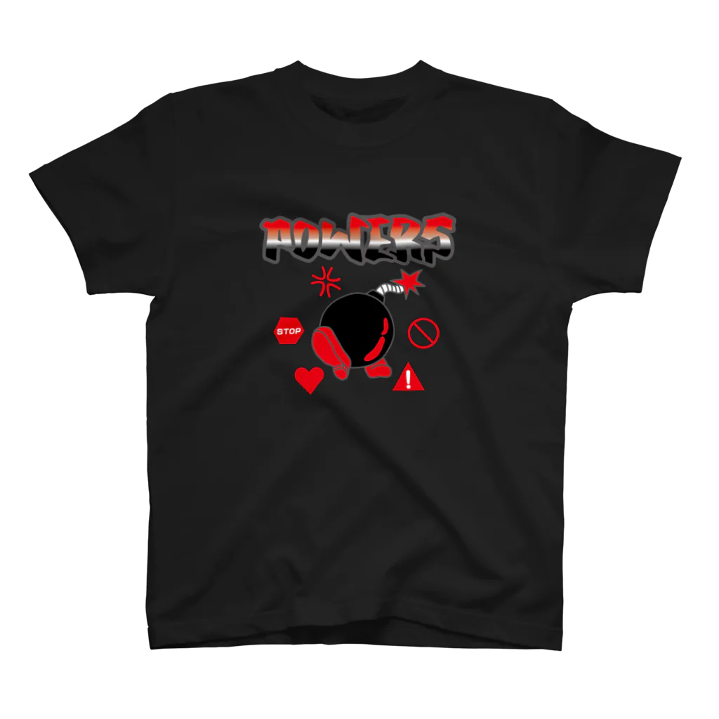 POWERSのPOWERS RED スタンダードTシャツ