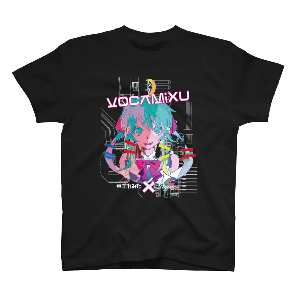 幾何学研(KKGKLAB.)のVOCAMIXU Tshirt Regular Fit T-Shirt