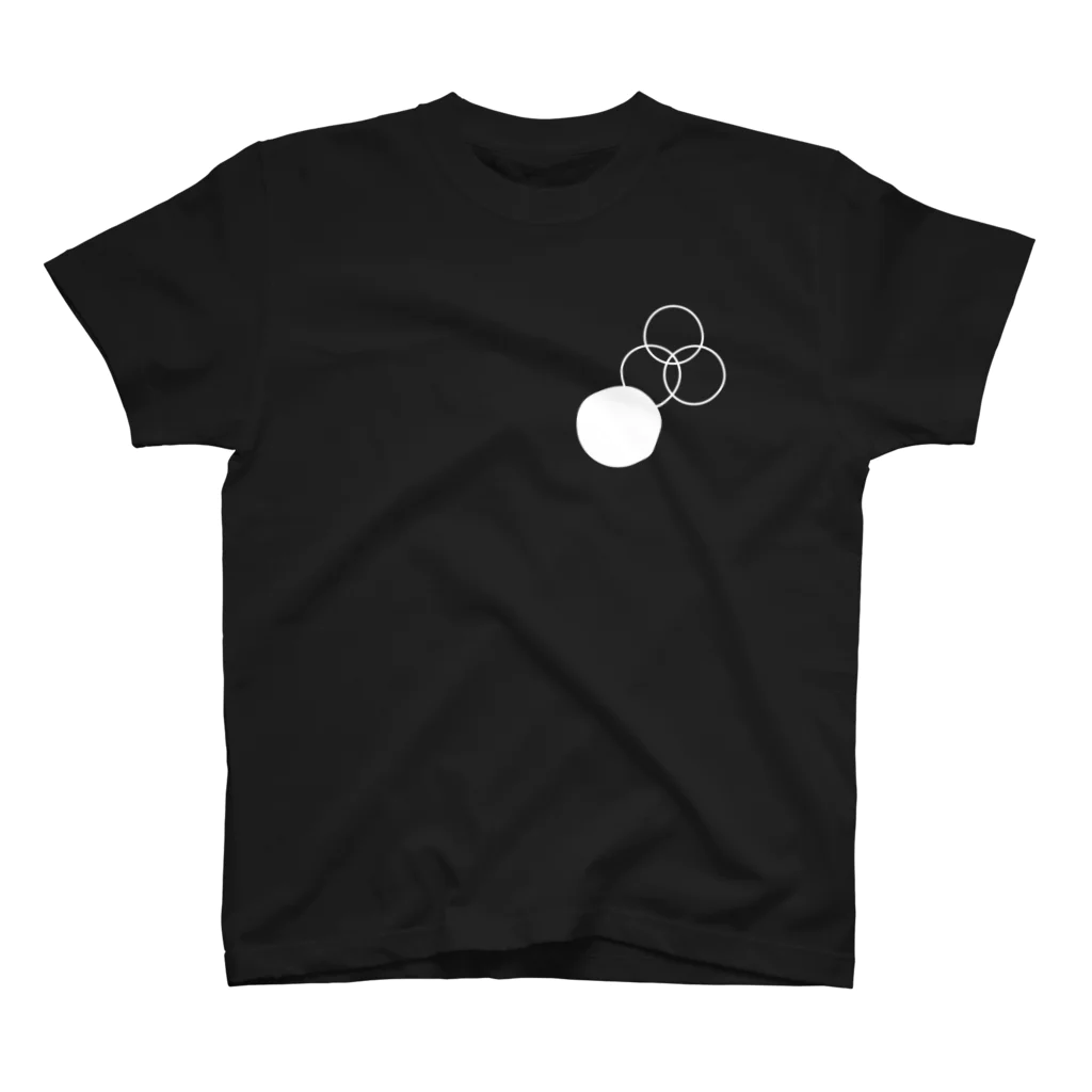 H4MのQuad Circle Regular Fit T-Shirt