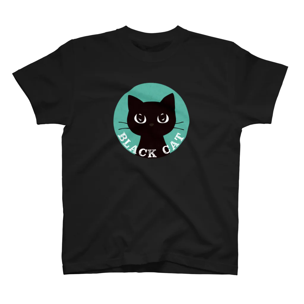 あずき缶のBLACK CAT Regular Fit T-Shirt