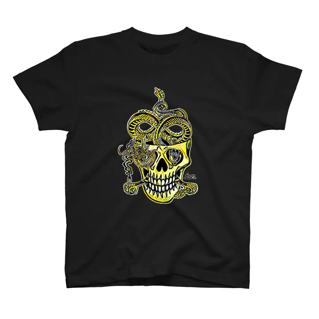 Mobile Gift Shop のDragon Skull Regular Fit T-Shirt