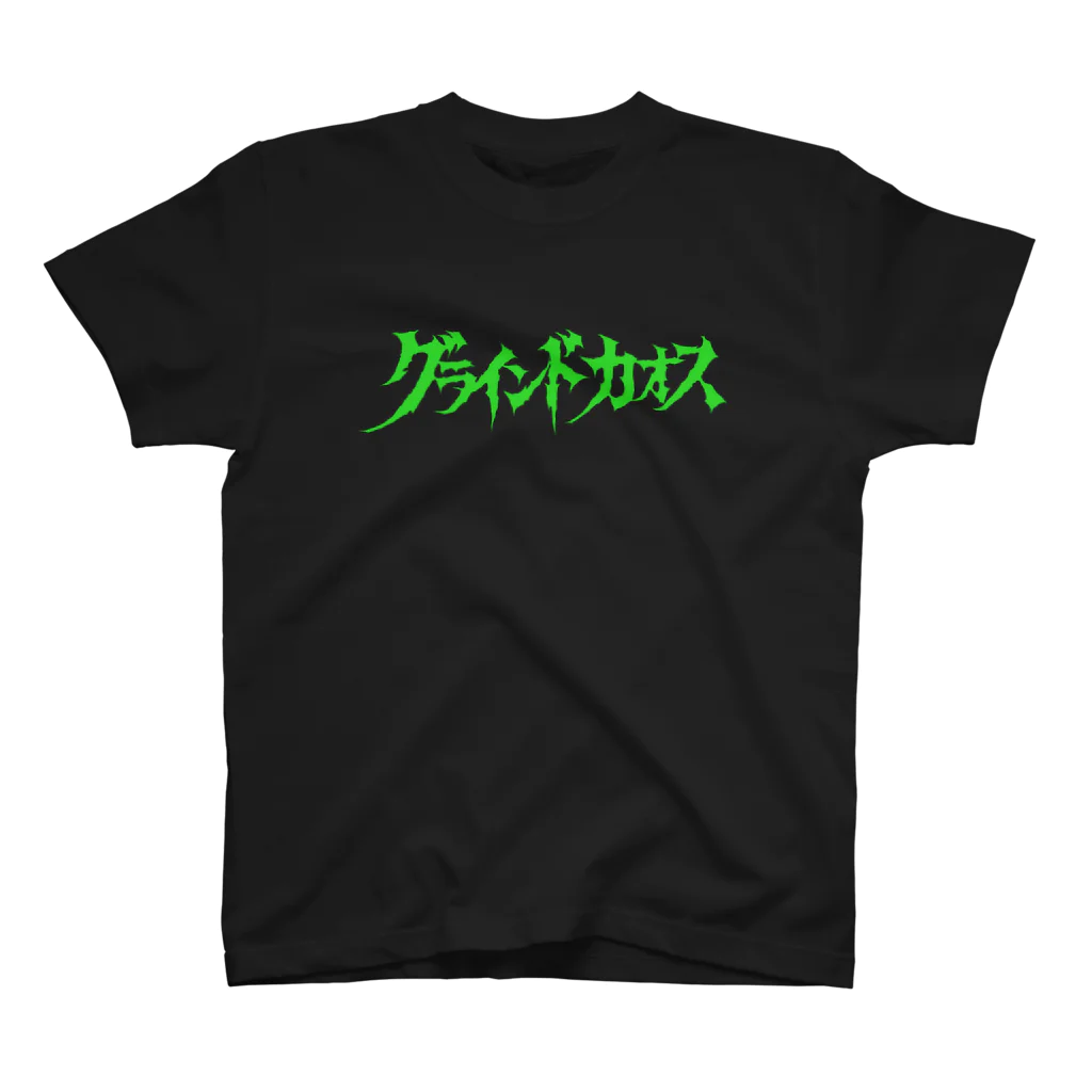 GrindChaosのGRIND CHAOS PHOTO TEE/GREEN スタンダードTシャツ