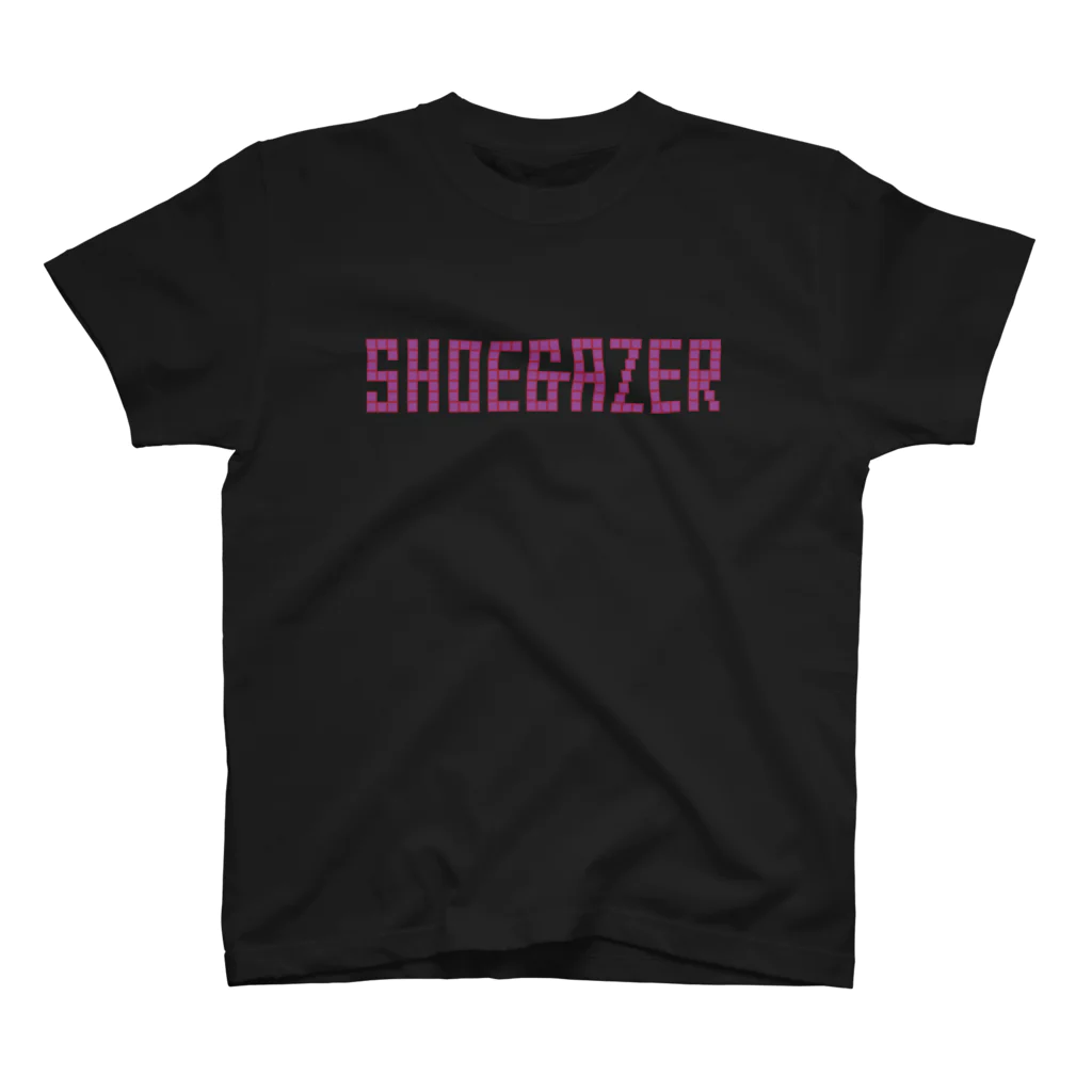 プリーズ・プリント・Tシャツの文字Tシャツ『SHOEGAZER』8カラー限定 スタンダードTシャツ