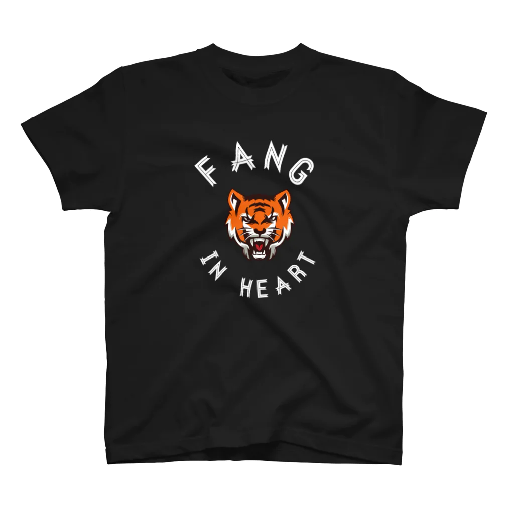 タマキング【日本のあんちゃん】の心に牙をTシャツ Regular Fit T-Shirt