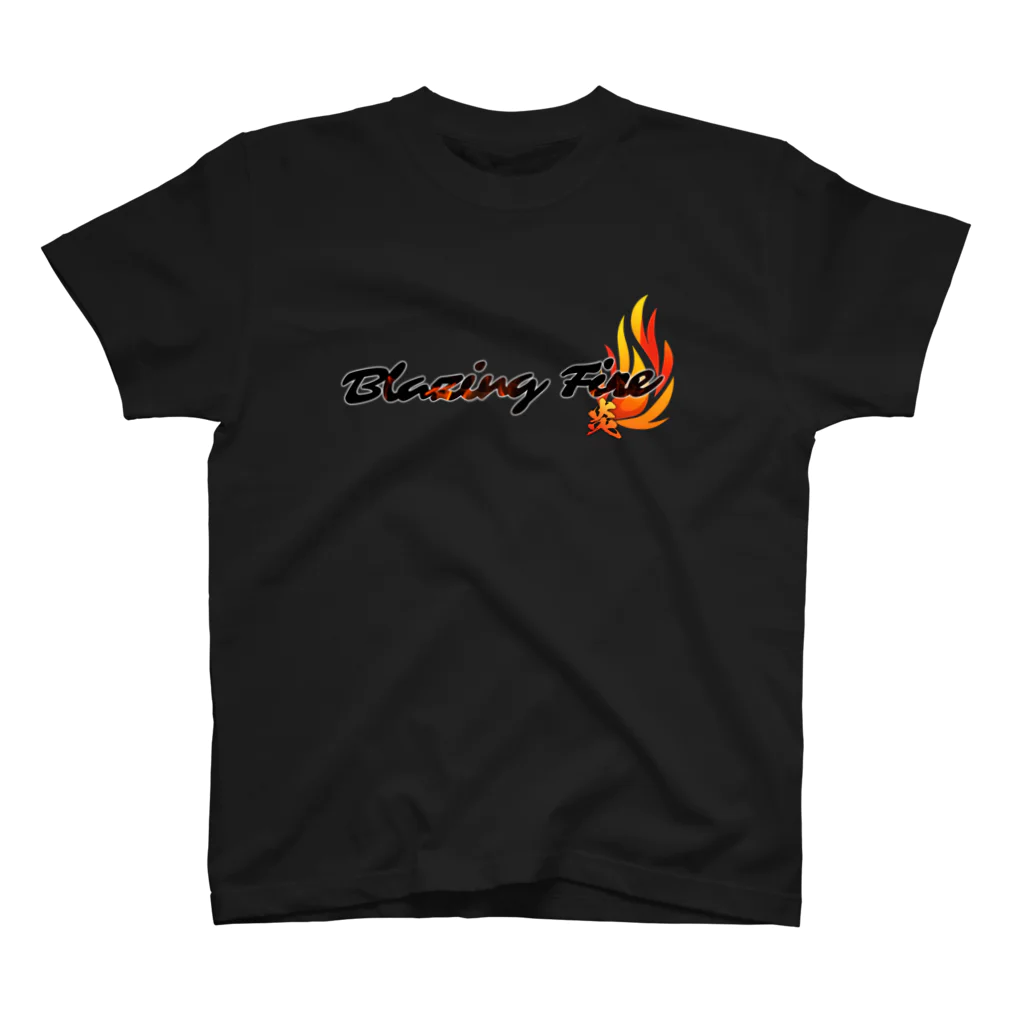 ArayashikI_Japanの炎-Blazing Fire-【濃色系アパレル】 スタンダードTシャツ