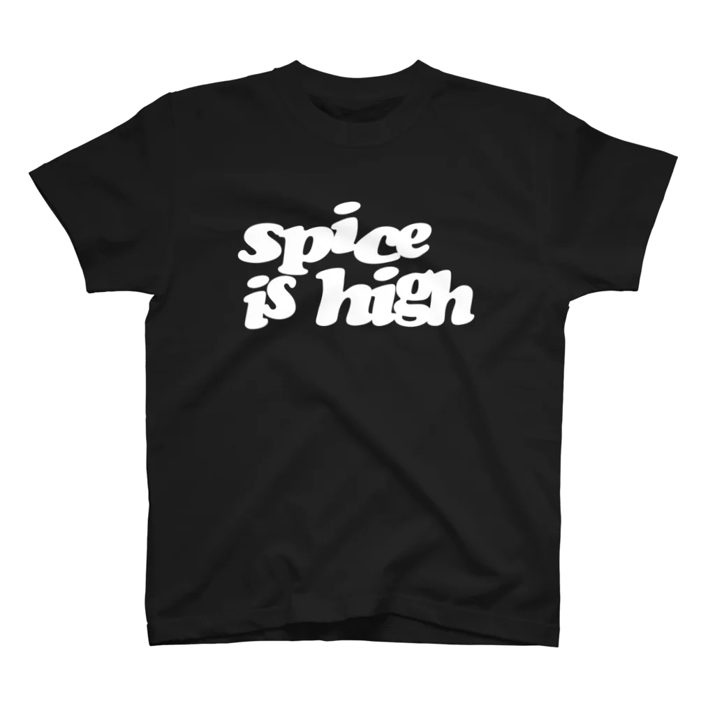 GoodGrooveのSPICE IS HIGH T-SHIRTS (BK) Regular Fit T-Shirt