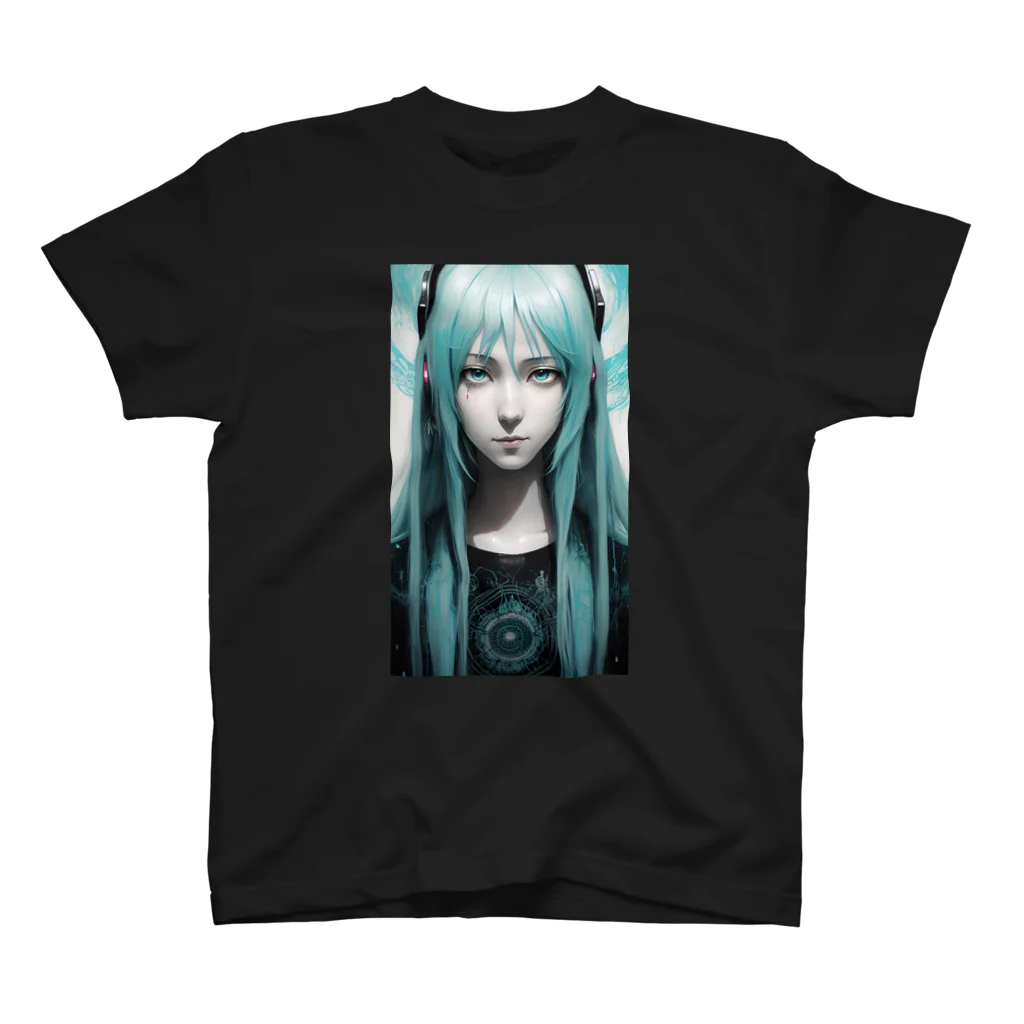 月見うどんのMiku スタンダードTシャツ