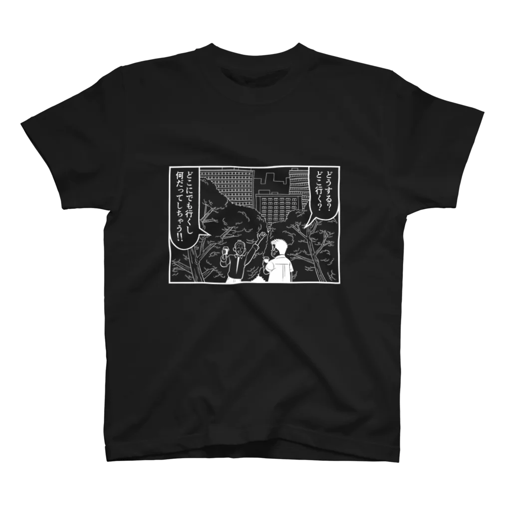 松本ゆうすの星デミ＋EVERYTHINGシャツ【白】 スタンダードTシャツ