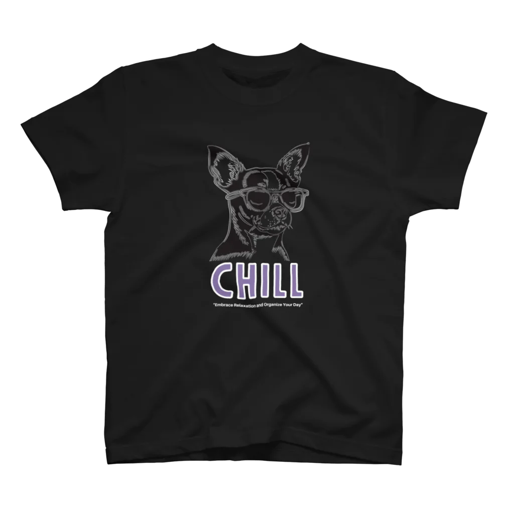 Sky00のチルイ犬くん スタンダードTシャツ