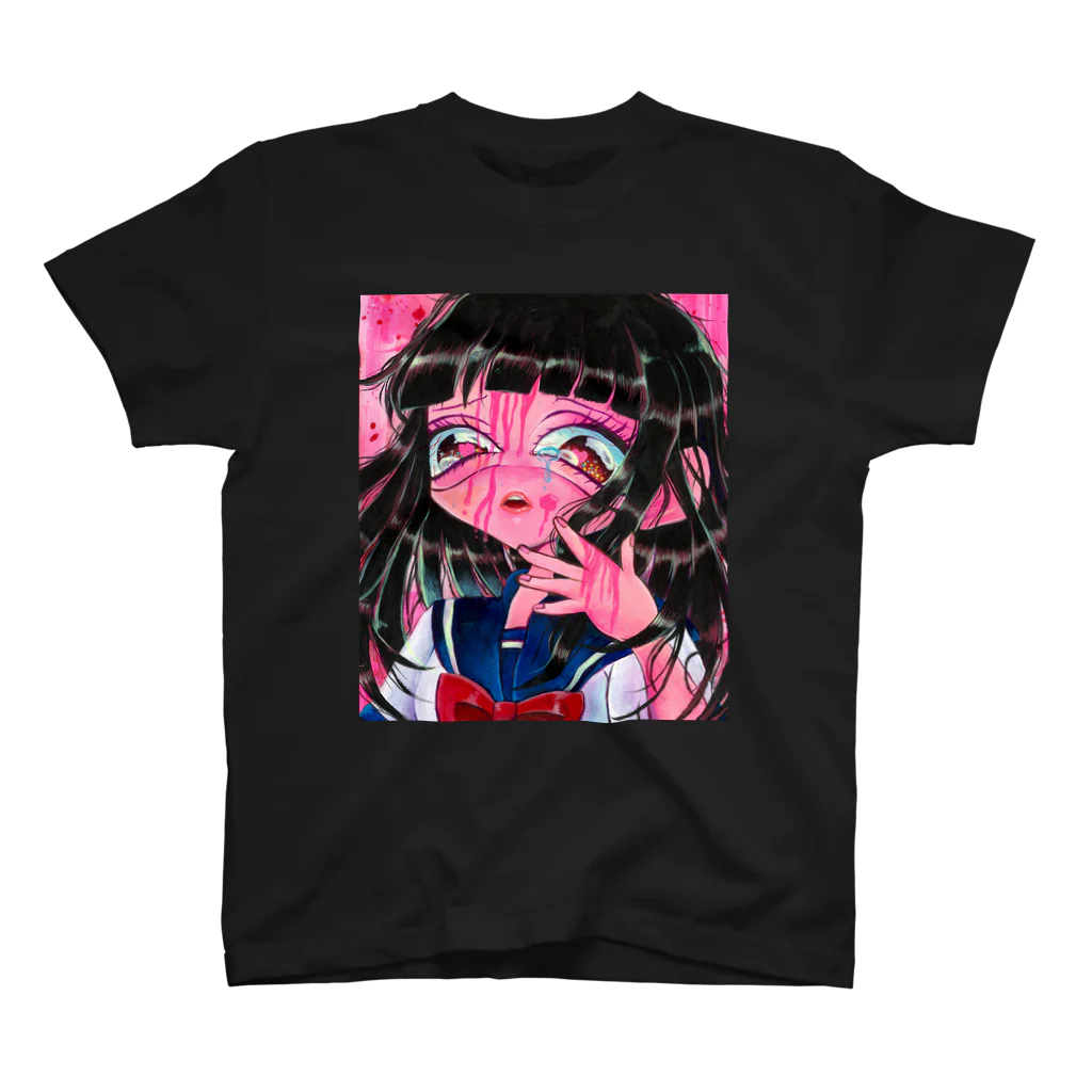 花岬 物子のピンク色の黒歴史 スタンダードTシャツ