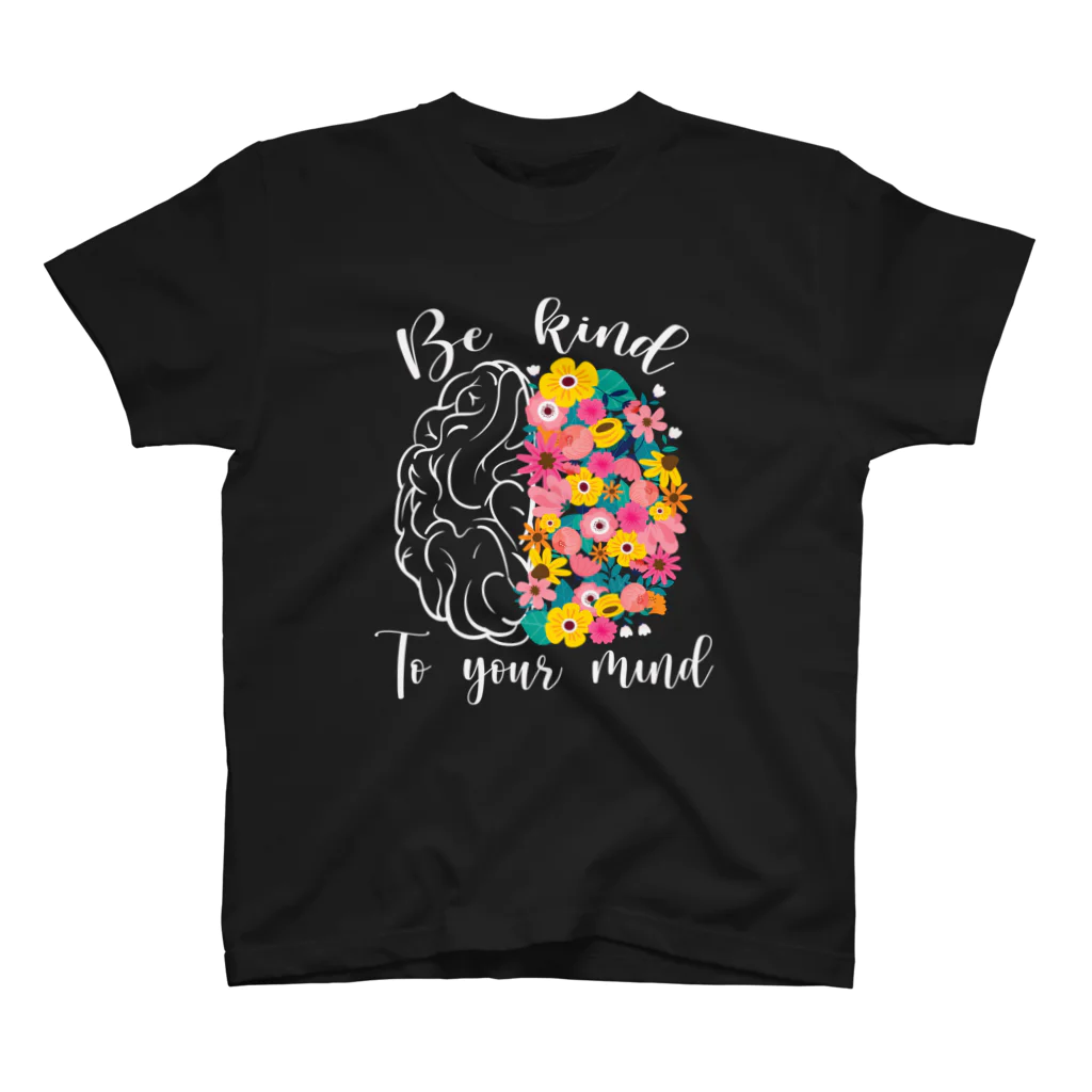 SensiSense センシセンスのBe kind to your mind Regular Fit T-Shirt