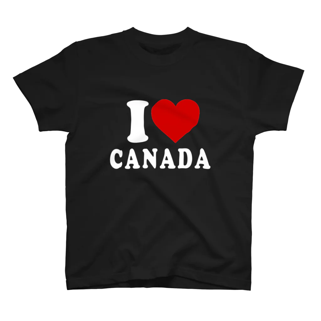 PANIQLOGのI LOVE CANADA Tシャツ スタンダードTシャツ