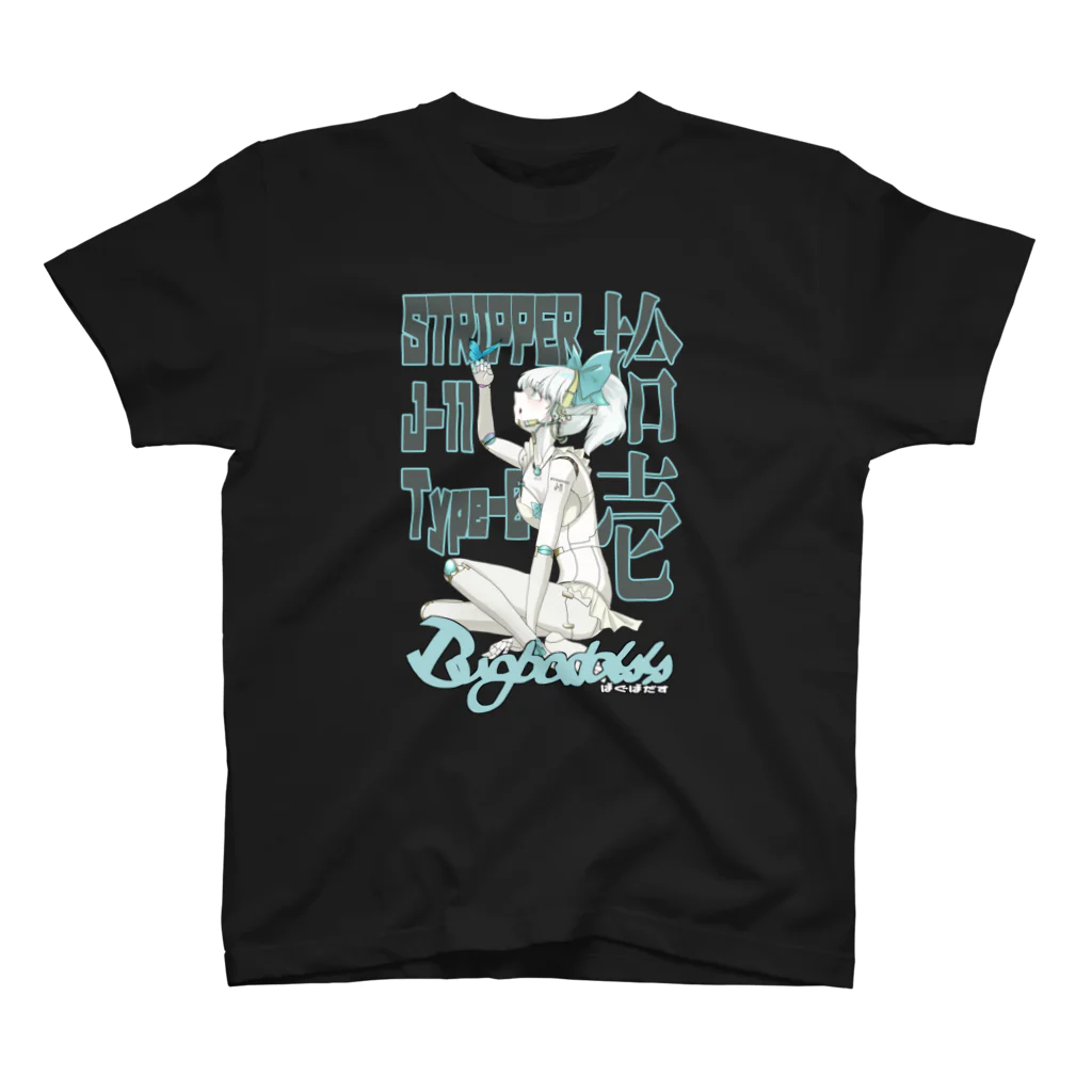 BugbadassのSTRIPPER-J11 スタンダードTシャツ