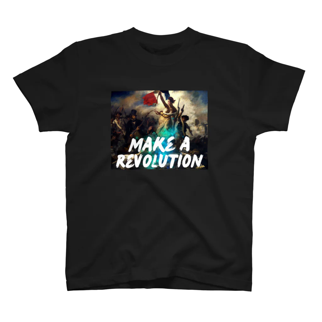 Mystery World Center（ミステリーワールドセンター）のMake a Revolution スタンダードTシャツ