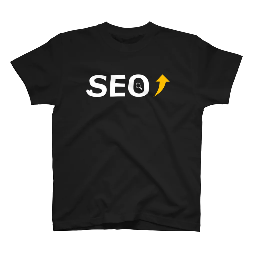 SEOチェックのSEOグッズショップのブラックハットSEO スタンダードTシャツ