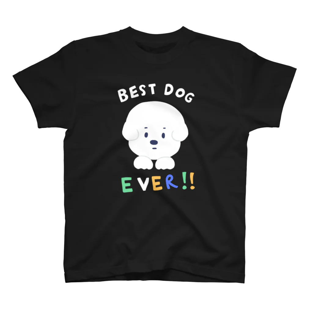 うちゅういぬのBEST DOG EVER!! -ビションフリーゼ- スタンダードTシャツ