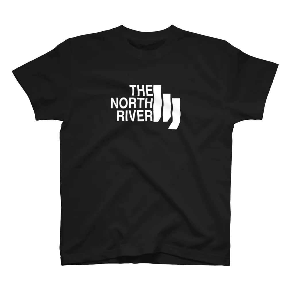 enjoy cycling serviceのTHE NORTH RIVER スタンダードTシャツ