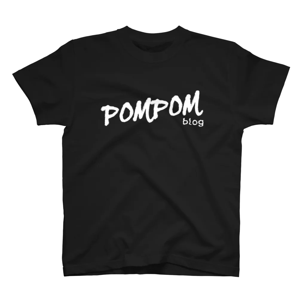 mf@PomPomBlogのDC PomPomBlog（white） Regular Fit T-Shirt