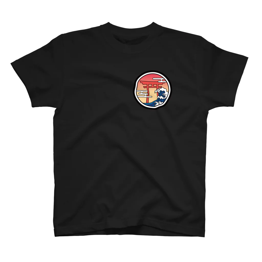 mochisenseiの日本魂　Japanese Soul T-shirt スタンダードTシャツ