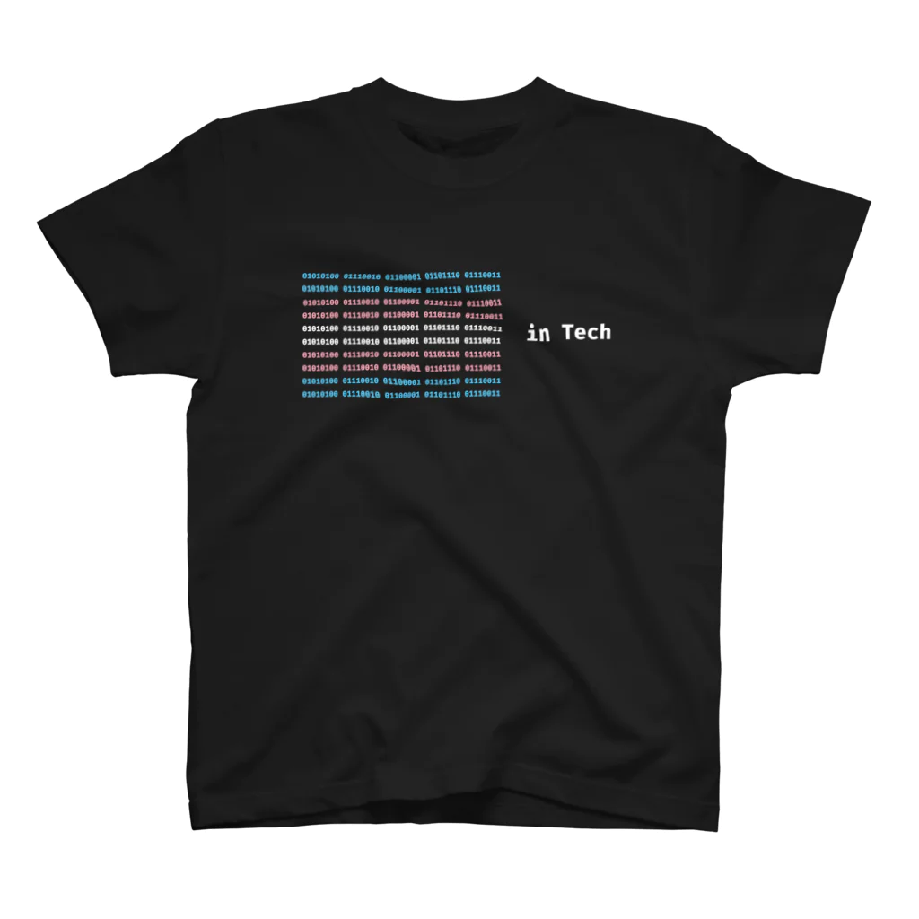 ゆう猫のTrans in Tech Regular Fit T-Shirt