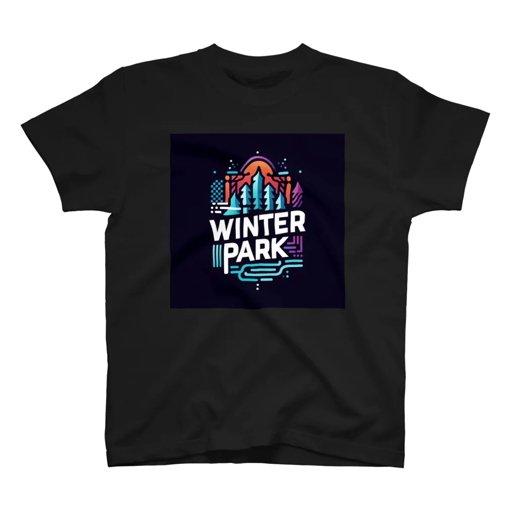 Lock-onの【WINTER PARK】VOL.01 スタンダードTシャツ