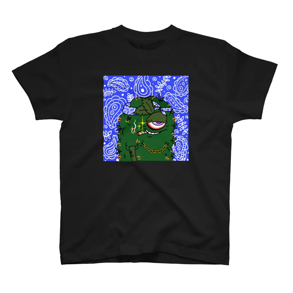 UPINSMOKEのBUDS MONSTER スタンダードTシャツ