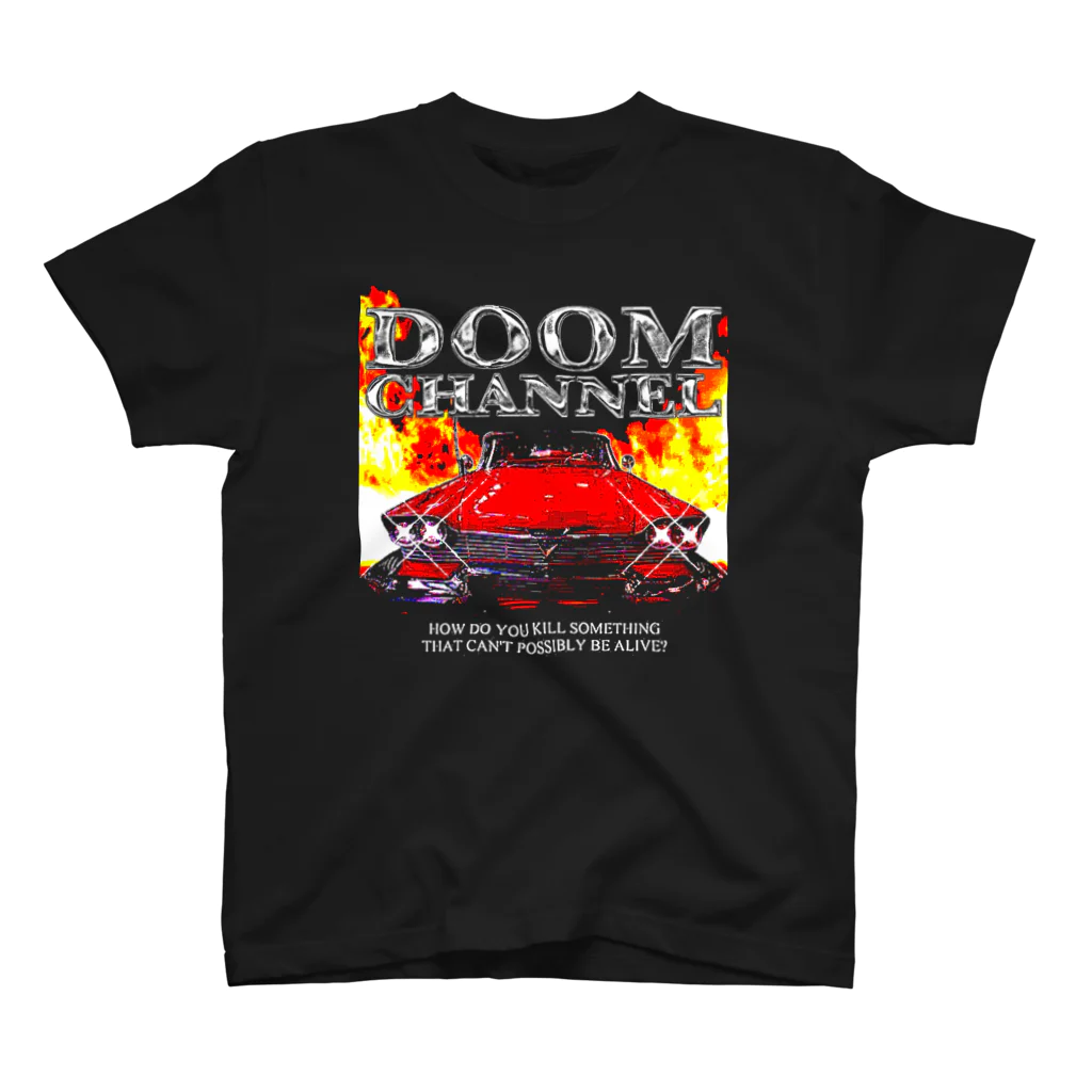 doomchannelのburn Regular Fit T-Shirt