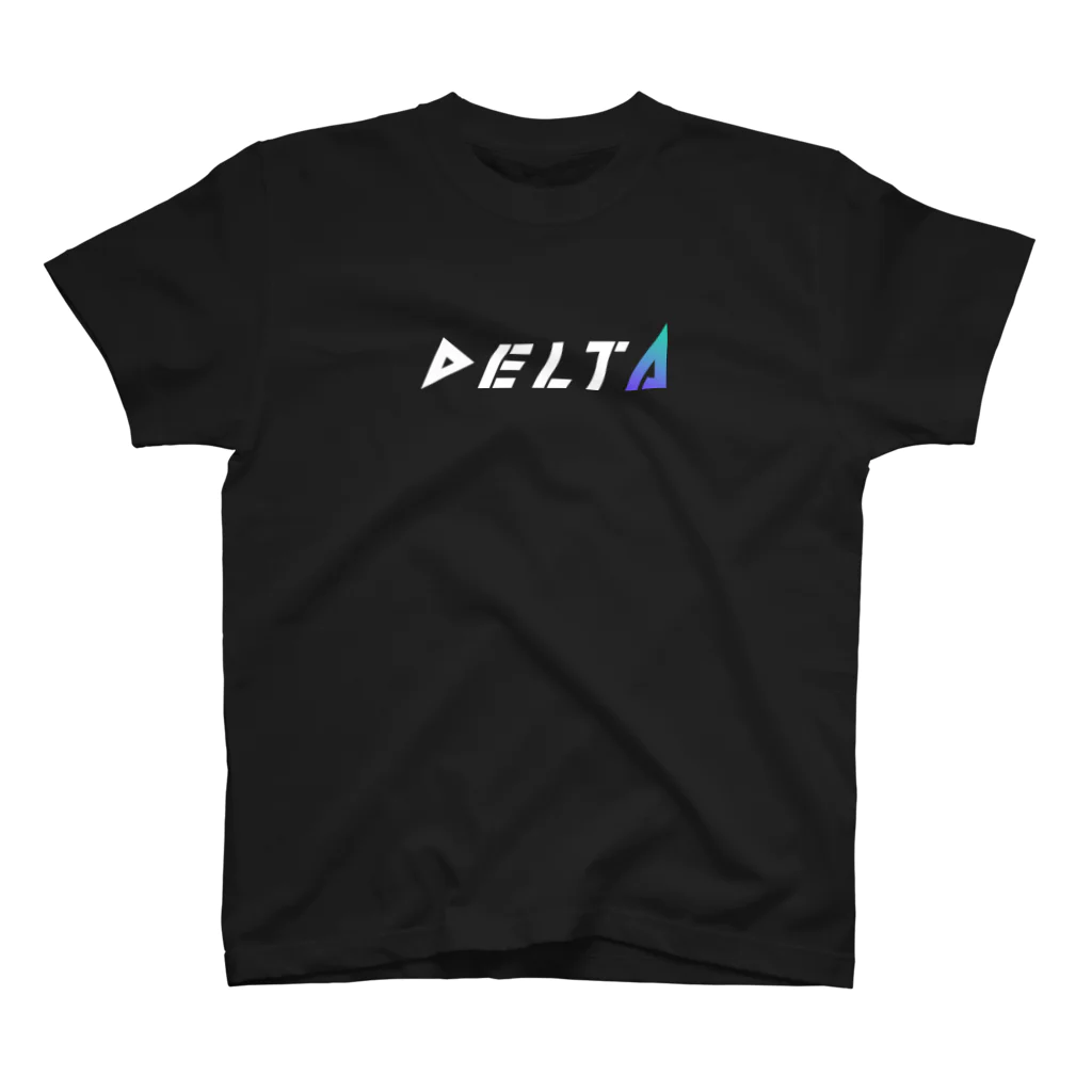 DELTA⊿のDELTAロゴ Regular Fit T-Shirt