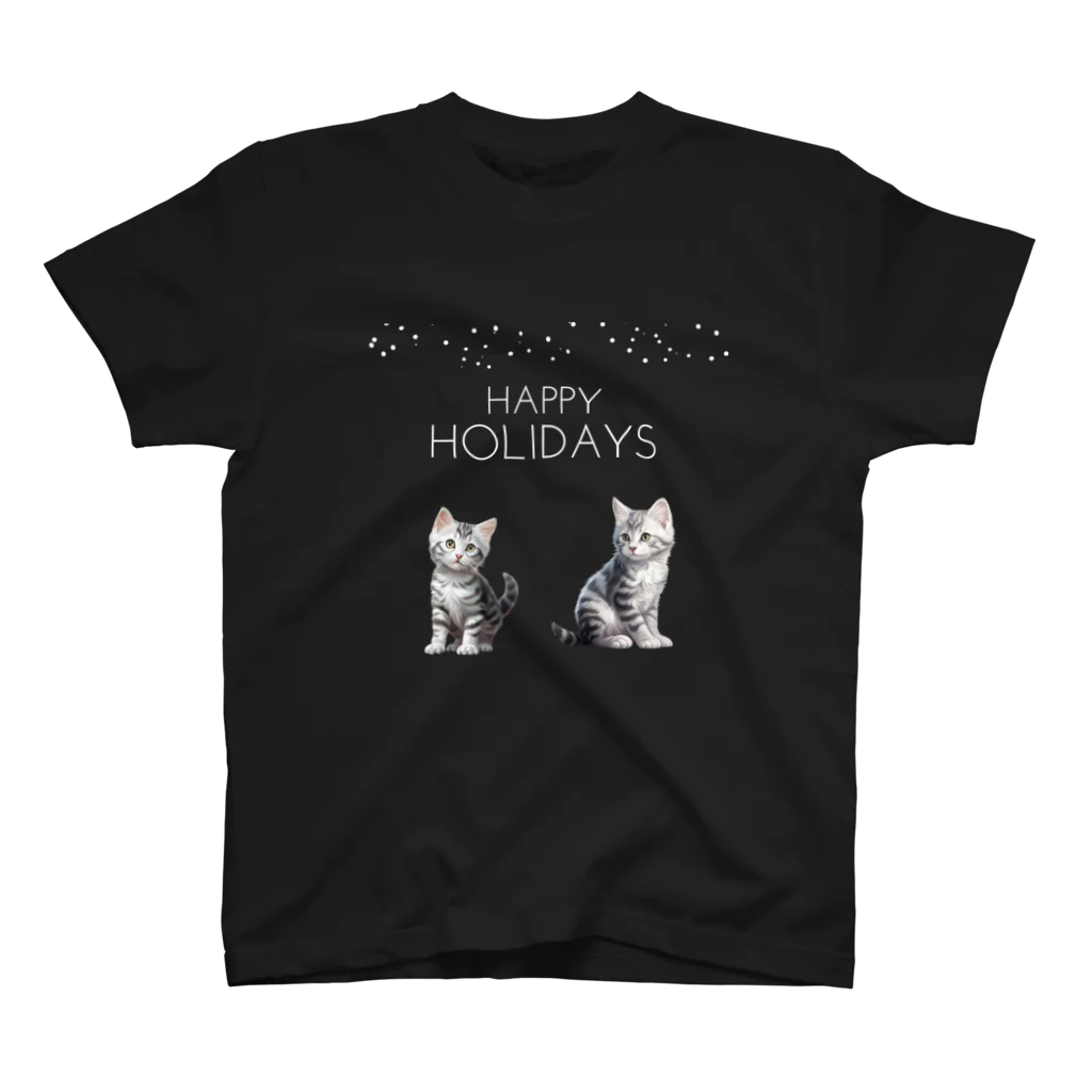 dogsdream8246のhappycat's Regular Fit T-Shirt