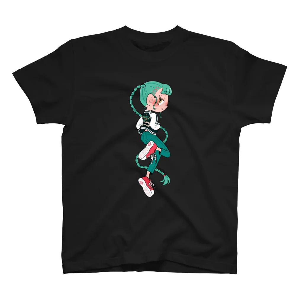 おおつきあやの辰年ガール スタンダードTシャツ