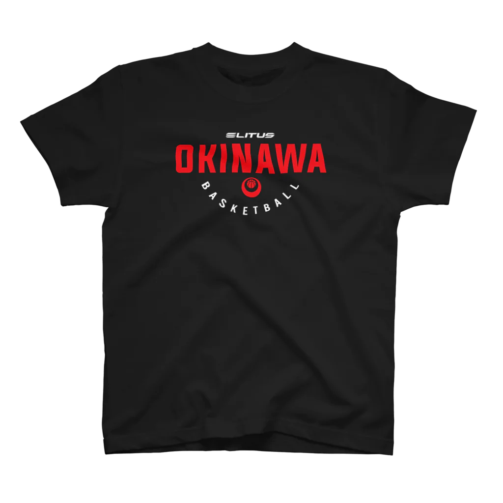 エリータスバスケットボールのElitus Okinawa Basketball (Dark) スタンダードTシャツ