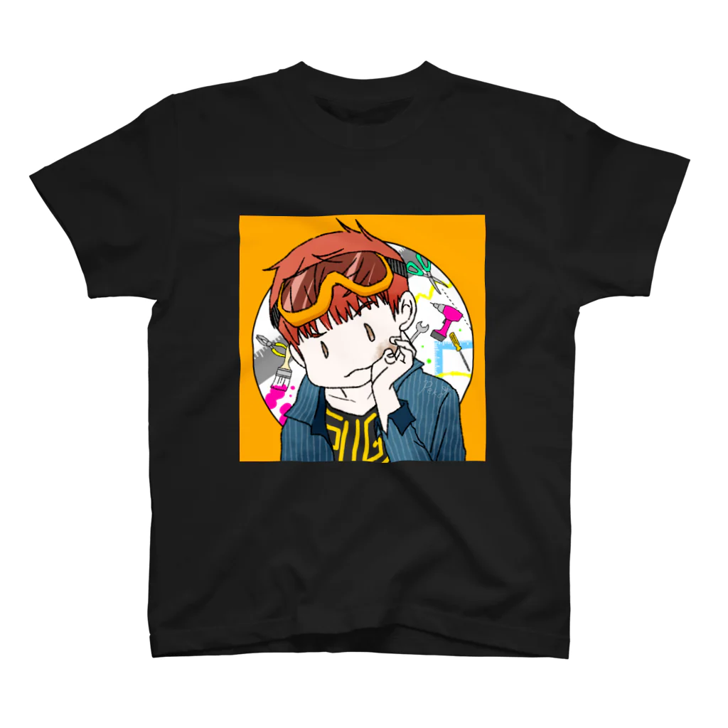 ペコ小屋の【工作くん】Tシャツ スタンダードTシャツ