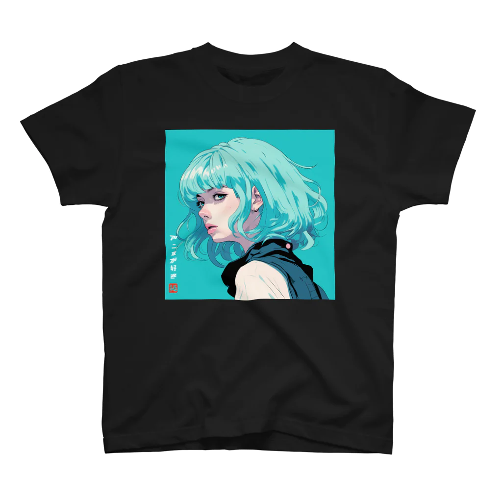 PuruPuruPunkのアニメが好き (01) スタンダードTシャツ