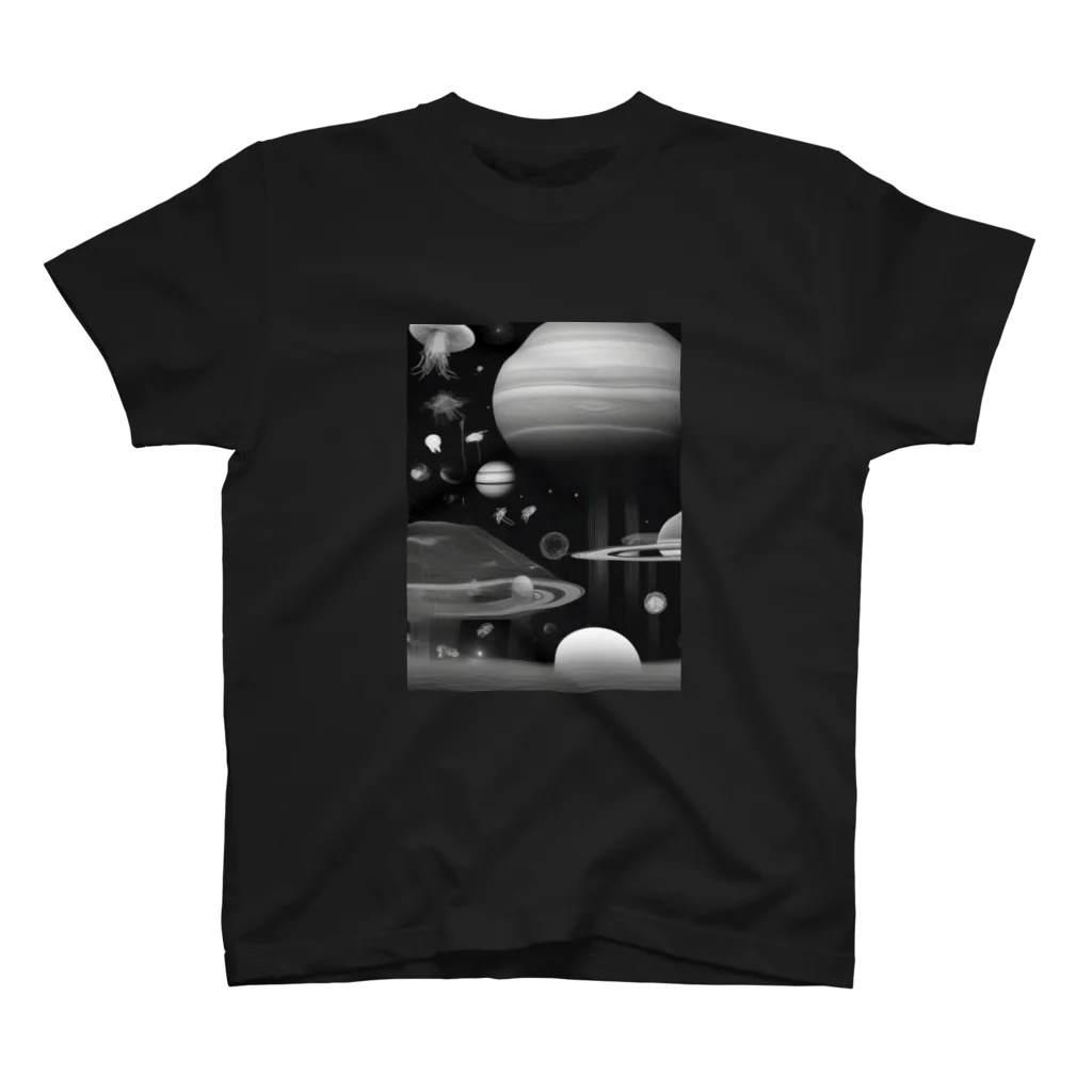 MOONのImagine moonシリーズ スタンダードTシャツ