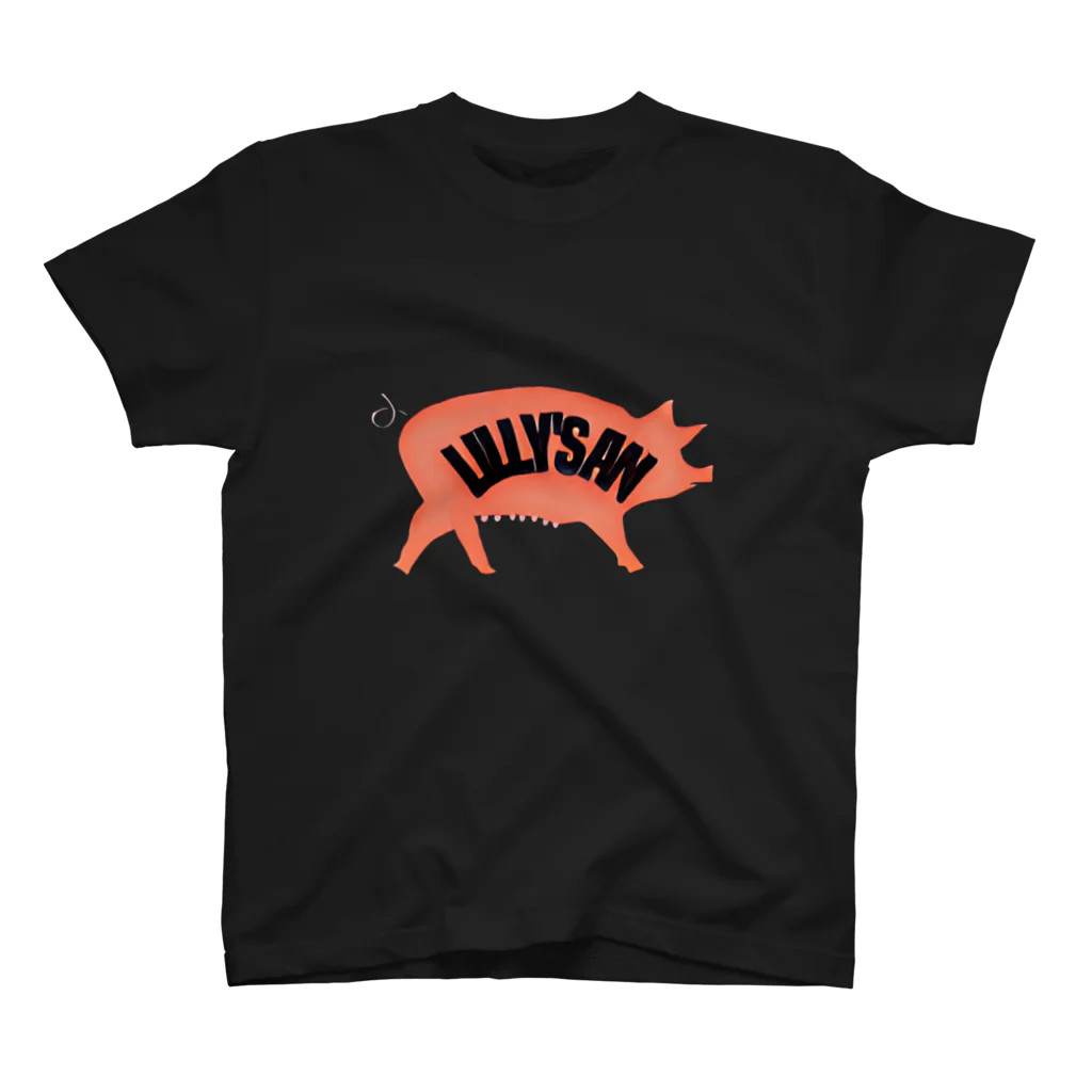 Lillys anのLillysan Mr.pig スタンダードTシャツ