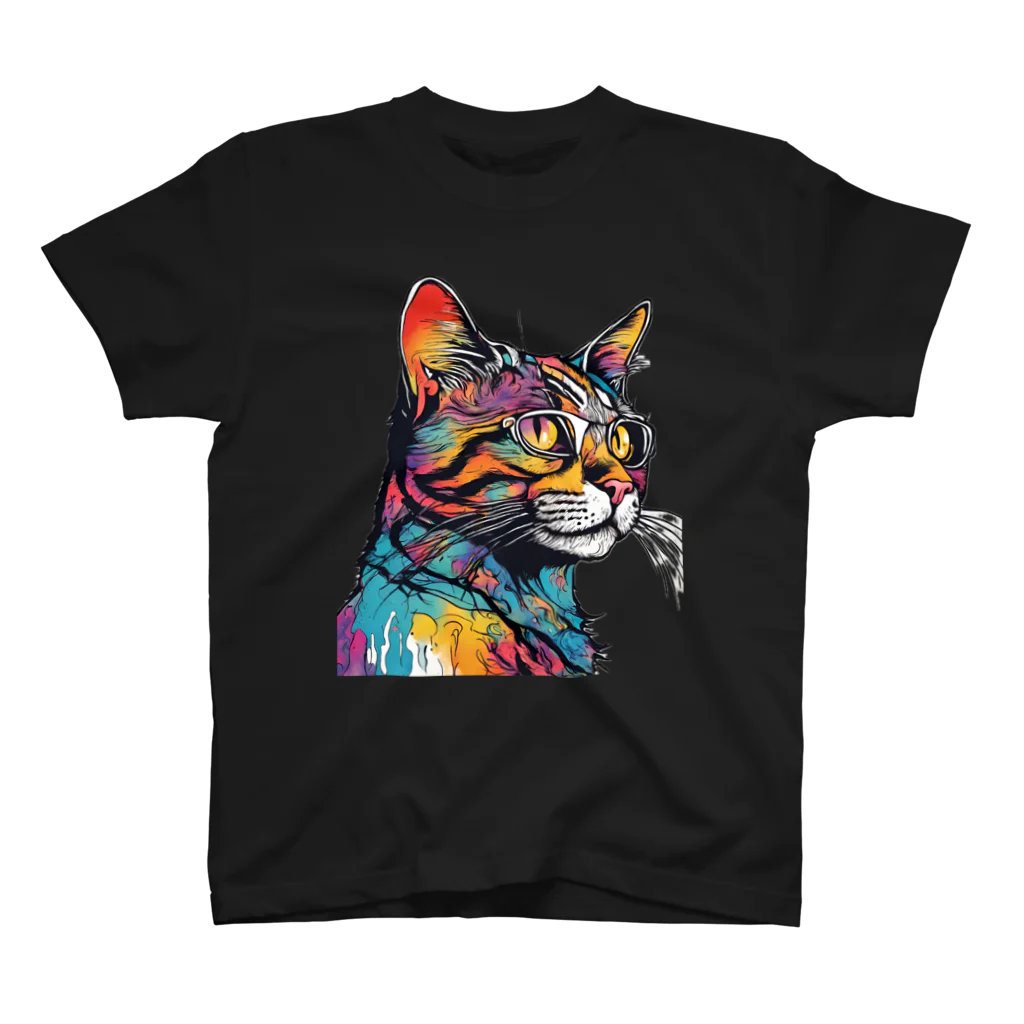 レイカランクの猫男 Regular Fit T-Shirt