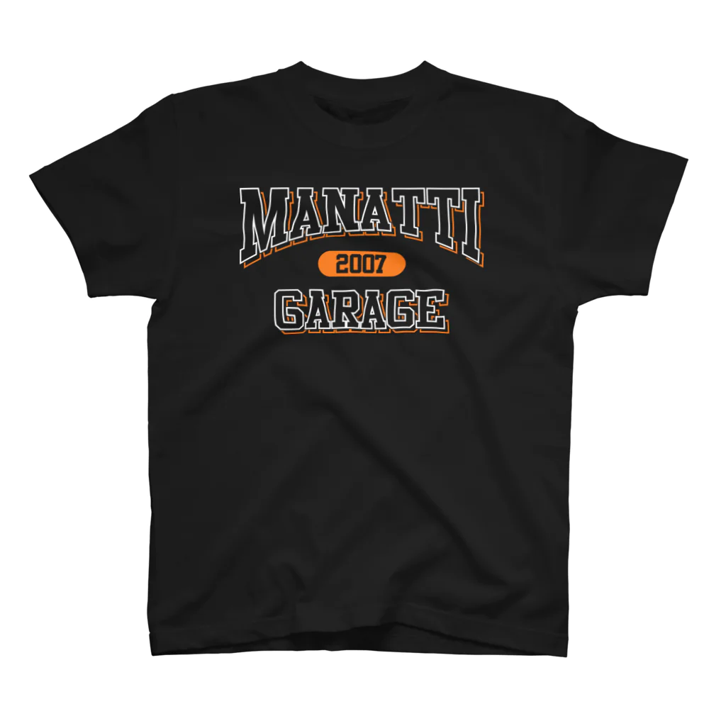 manattigaregeのMANATTI GARAGE Tシャツ スタンダードTシャツ