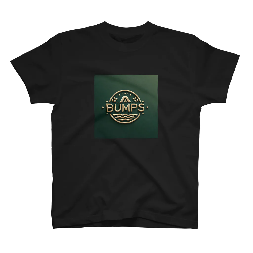 Bumps Design CollectionのBumpsの正式ロゴ スタンダードTシャツ