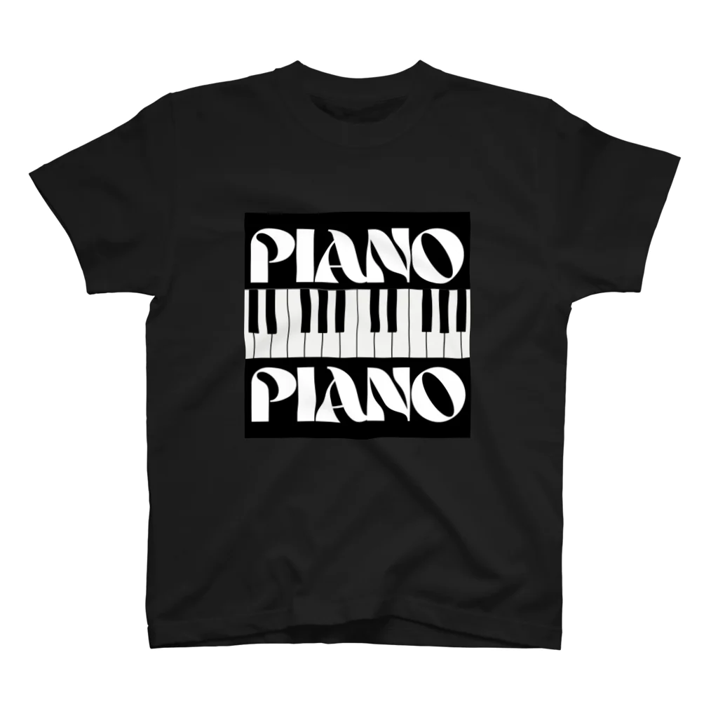 Earth-HarmonyのPIANO スタンダードTシャツ