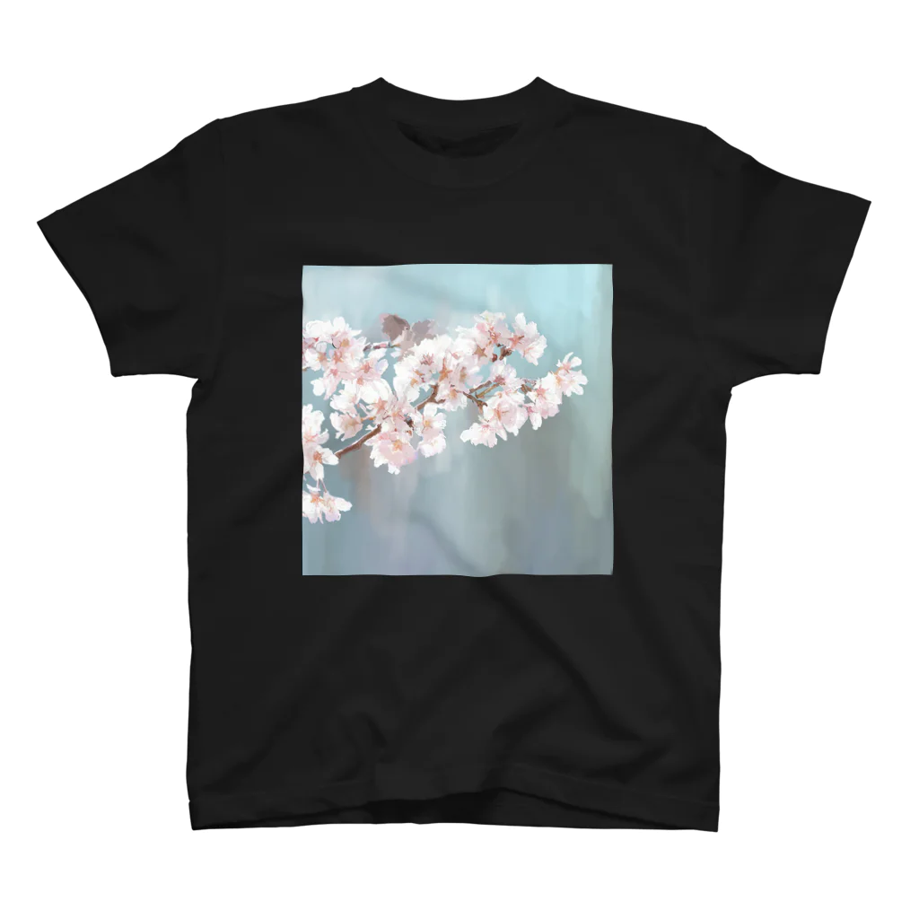 食虫植物ネペ吉のお店の桜 Nepenthes.jp スタンダードTシャツ