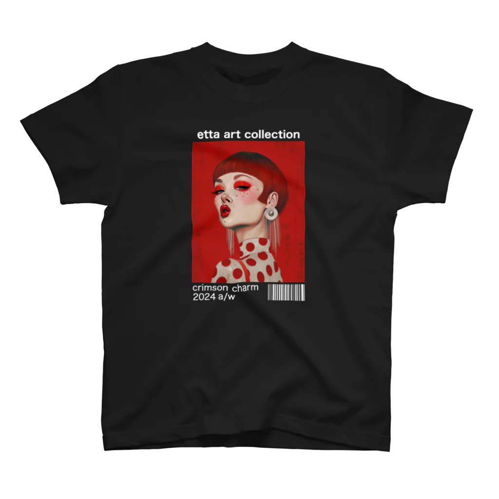 ETTA_ARTの真紅の魅力 スタンダードTシャツ