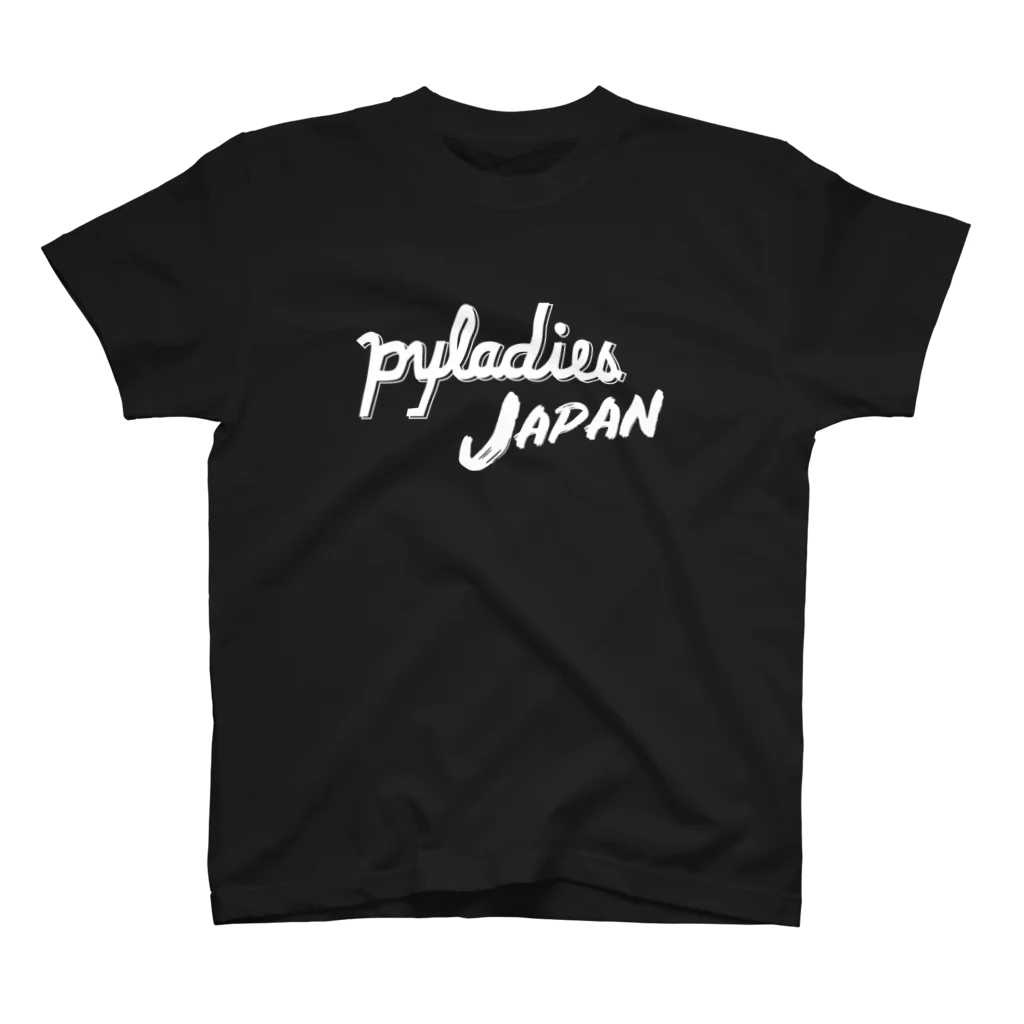 PyLadiesTokyoのPyLadies Japan 白文字ver スタンダードTシャツ